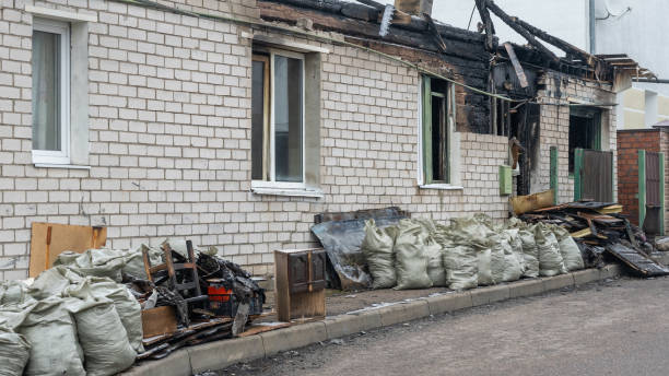 Professional Soot Cleanup technician working in Tuscarora, MD